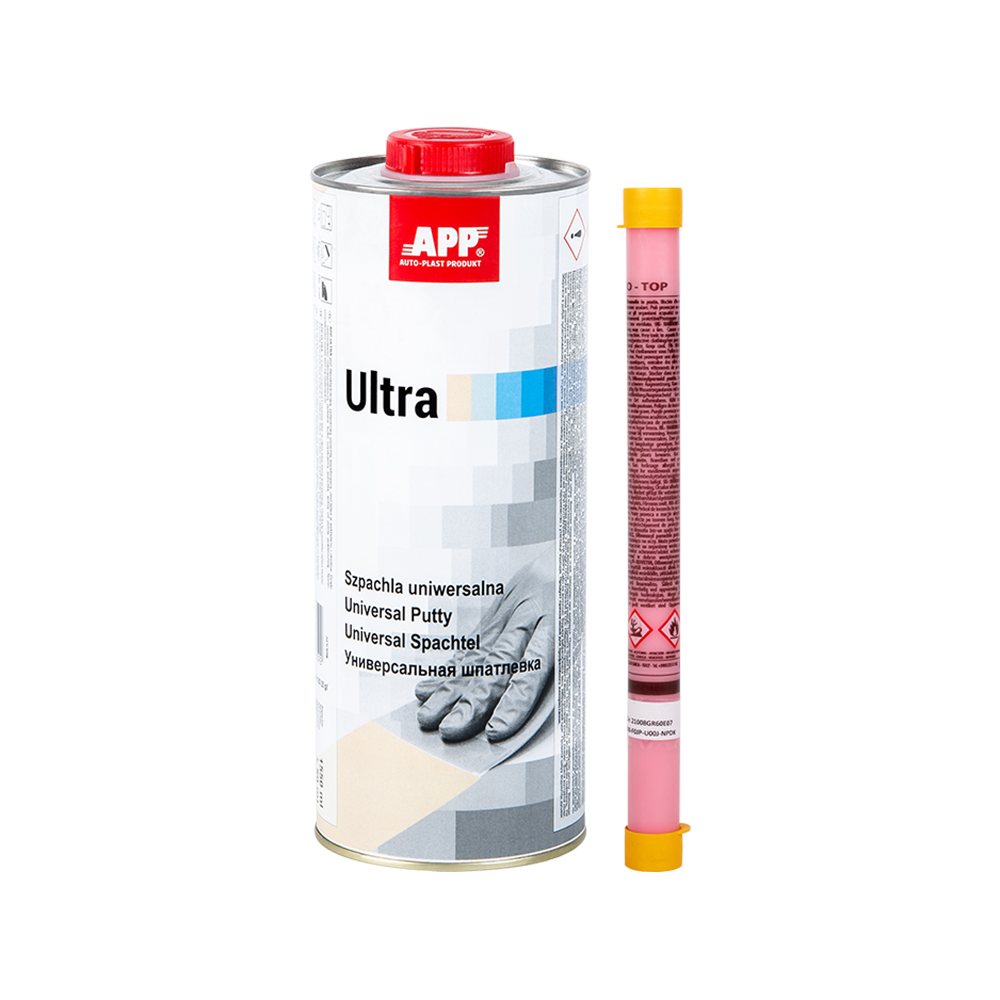 Mastic polyester APP Ultra - Universel, ne laisse pas de porosités