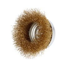 Brosse métallique NTools Wire Brush - Tige hexagonale 1/4, pour perceuse et visseuse