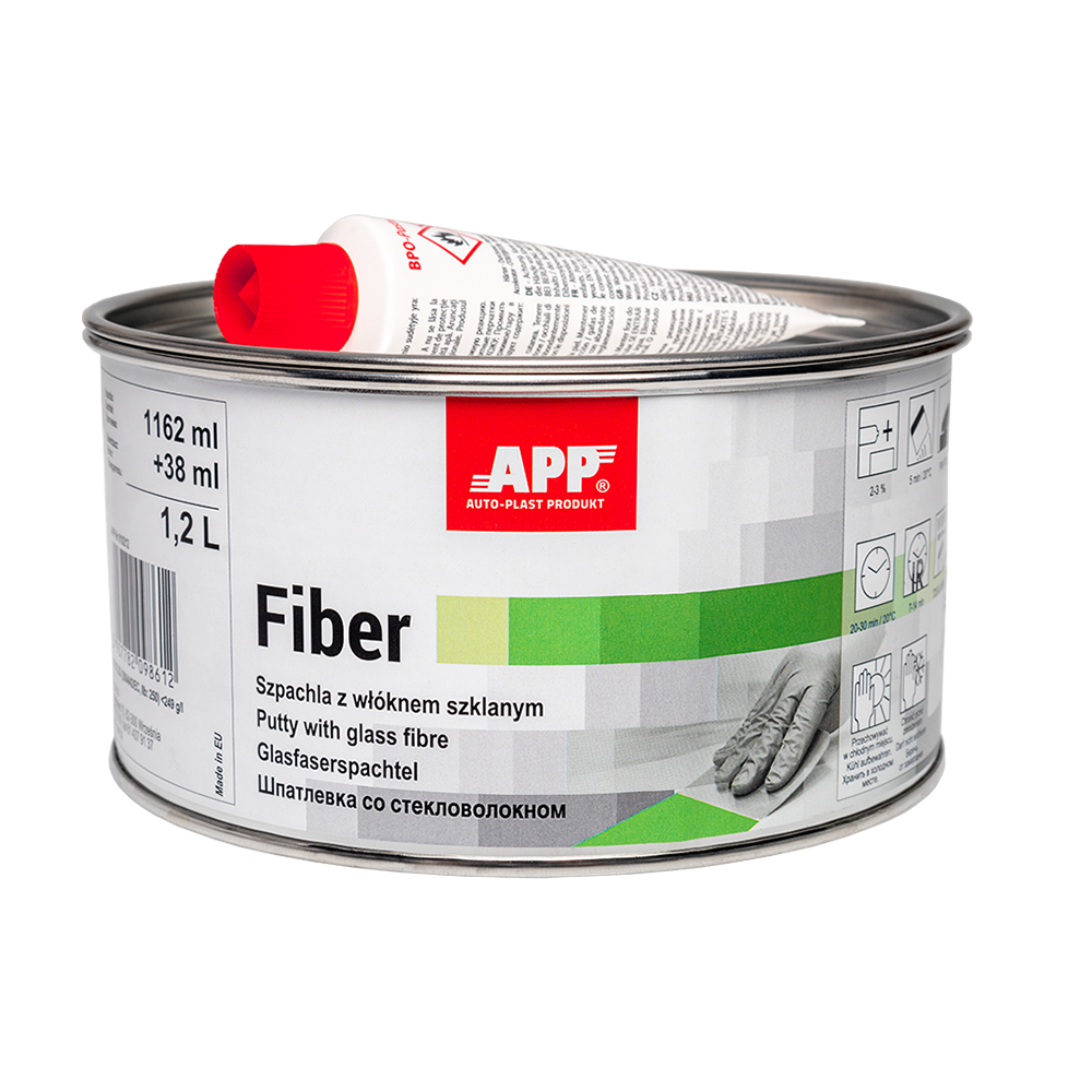 Mastic fibre de verre APP Fiber - Pour fortes irrégularités, résistance mécanique élevée