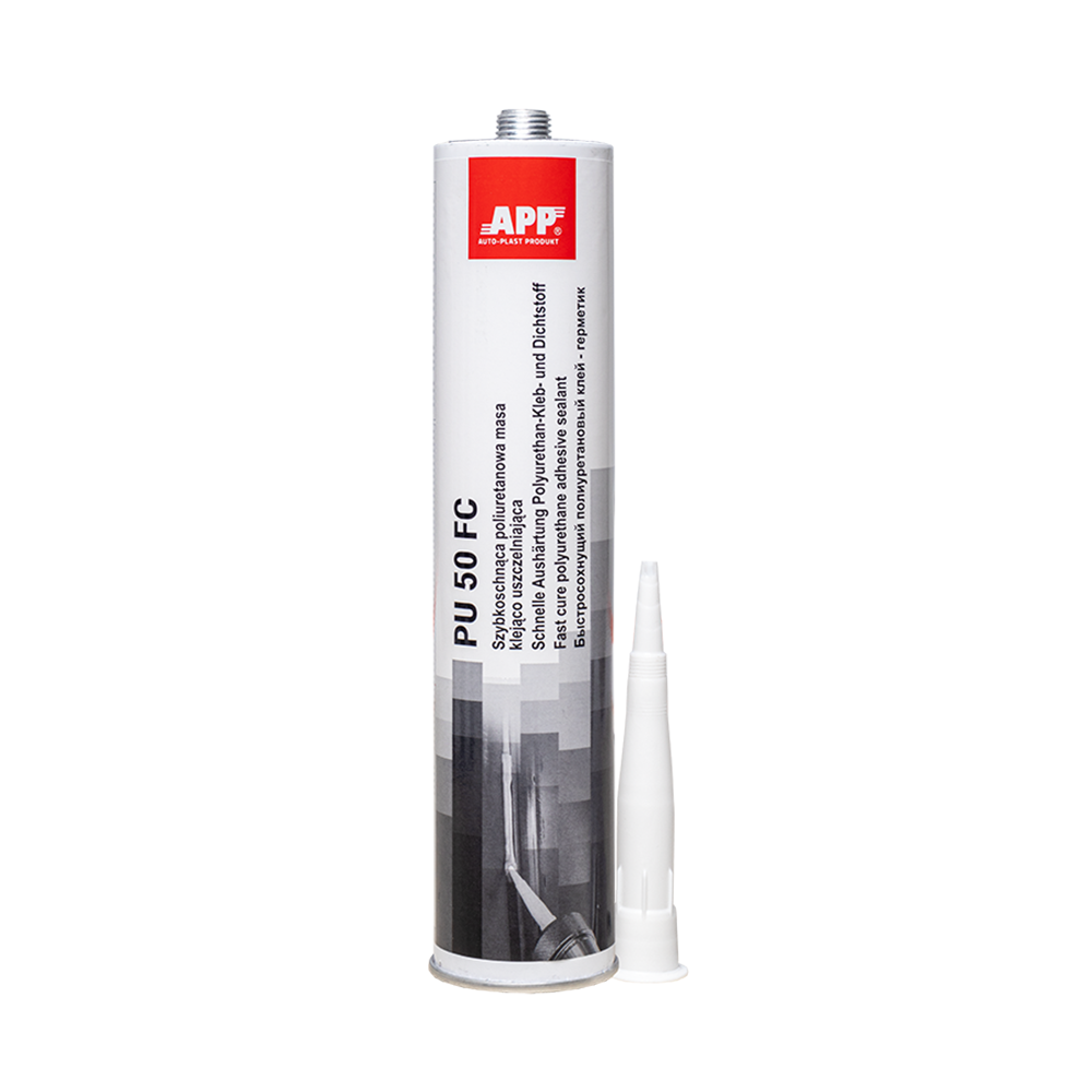 Colle mastic polyuréthane APP PU 50 FC - Prise rapide, en cartouche, 310 ml