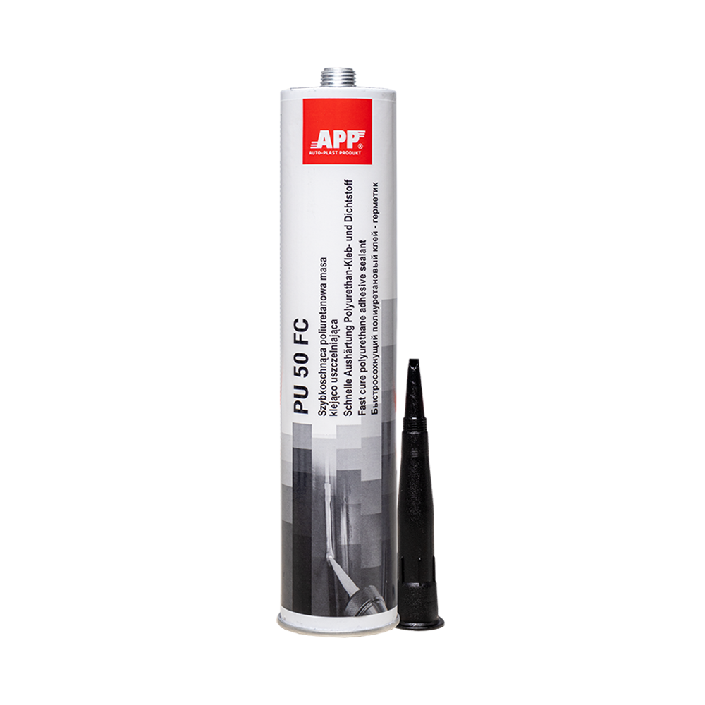 Colle mastic polyuréthane APP PU 50 FC - Prise rapide, en cartouche, 310 ml