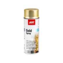 Bombe de peinture dorée APP Gold - Peinture acrylique, 400 ml