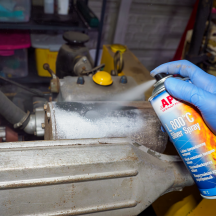 Lakier żaroodporny w sprayu do 800°C APP L Silver | 400ml | srebrny