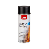 Lakier żaroodporny wysokotemperaturowy APP L 650°C Black Spray | czarny | 400ml