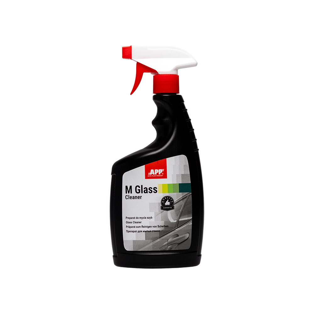 Nettoyant vitres APP M GLASS Cleaner - Élimine les traces grasses, sans traces