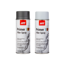 Apprêt garnissant anticorrosion 1K en bombe APP Primer Filler Spray - Adhérence multi-supports, séchage rapide, 400 ml