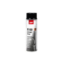Preparat bitumiczny w sprayu do zabezpieczania podwozia APP B100 Autobit | 500 ml | czarny