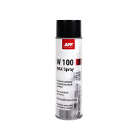Preparat woskowy w sprayu do zabezpieczania podwozia APP W100 WAX | 500 ml | antracyt