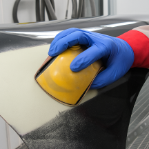 Mastic APP Poly Plast - Grain moyen et souplesse moyenne, pour carrosserie voiture