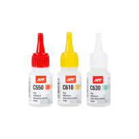 Colle cyanoacrylate pour bois, plastiques et métal APP - Résistante aux solvants, prise rapide, 20 g