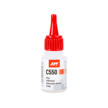 Colle cyanoacrylate pour bois, plastiques et métal APP - Résistante aux solvants, prise rapide, 20 g