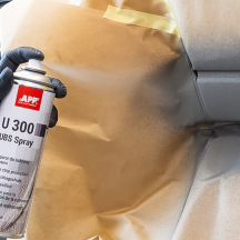 Protection carrosserie en bombe APP U300 UBS Spray - Séchage rapide, anticorrosion, 500 ml