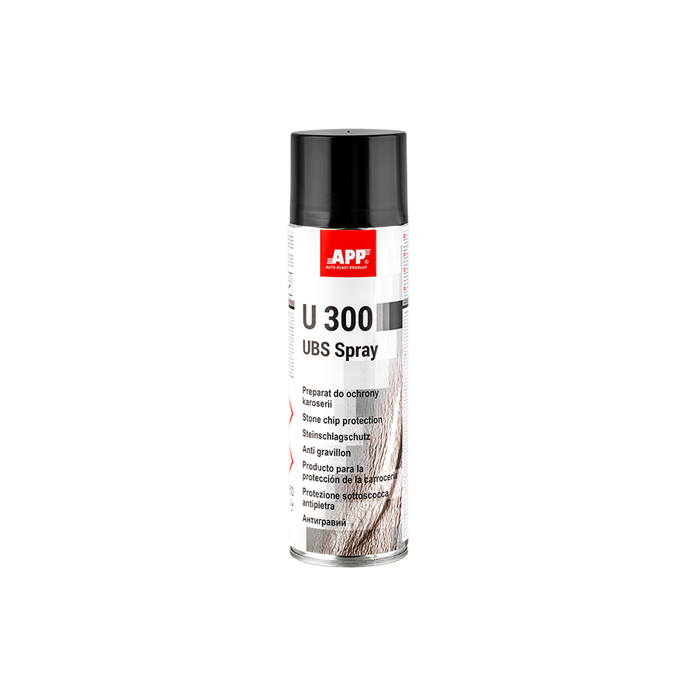 Protection carrosserie en bombe APP U300 UBS Spray - Séchage rapide, anticorrosion, 500 ml