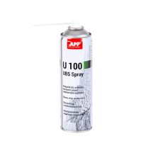 Masa w sprayu do ochrony karoserii przed uderzeniami kamieni APP U100 UBS | czarny | 0,5 L