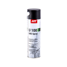 Masa w sprayu do ochrony karoserii przed uderzeniami kamieni APP U100 UBS | czarny | 0,5 L