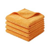 Lot de 3 Chiffons microfibres 40×40 cm APP MF Cloth Orange - Polish & Cire