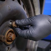 Gants nitrile 8 mil APP Q-GRIP - Texture diamant, sans poudre
