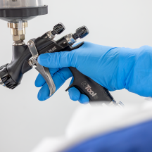 Gants nitrile jetables longs APP QUARTZ Q910 Extra Strong - Extra épais, résistance chimique renforcée, boîte de 100