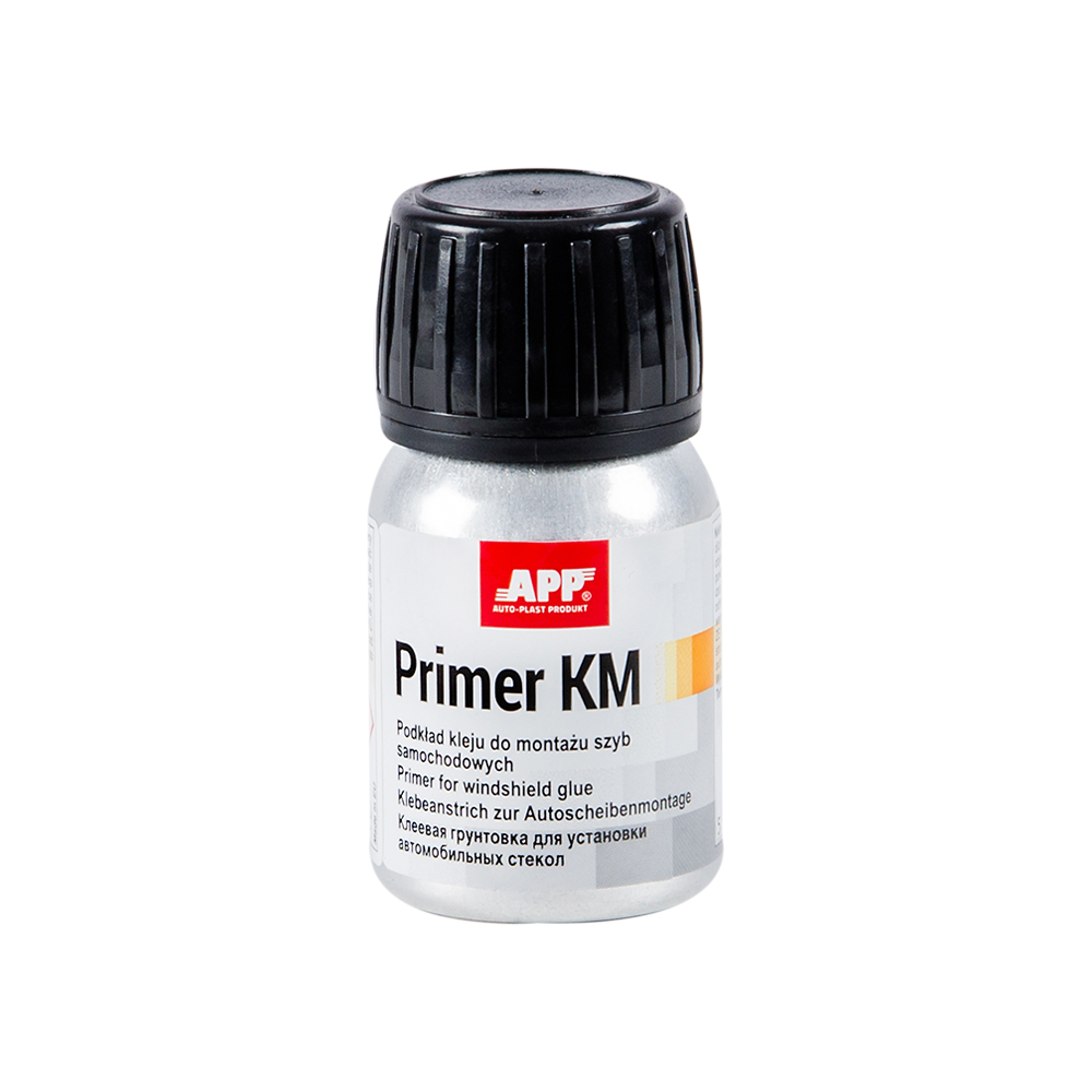 Primaire d’adhérence pour colle pare-brise APP Primer KM - Séchage rapide, protection UV