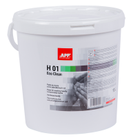 Pâte lavante pour les mains APP H 01 Eco Clean - Élimine graisses et huiles, douce pour la peau, 10 L
