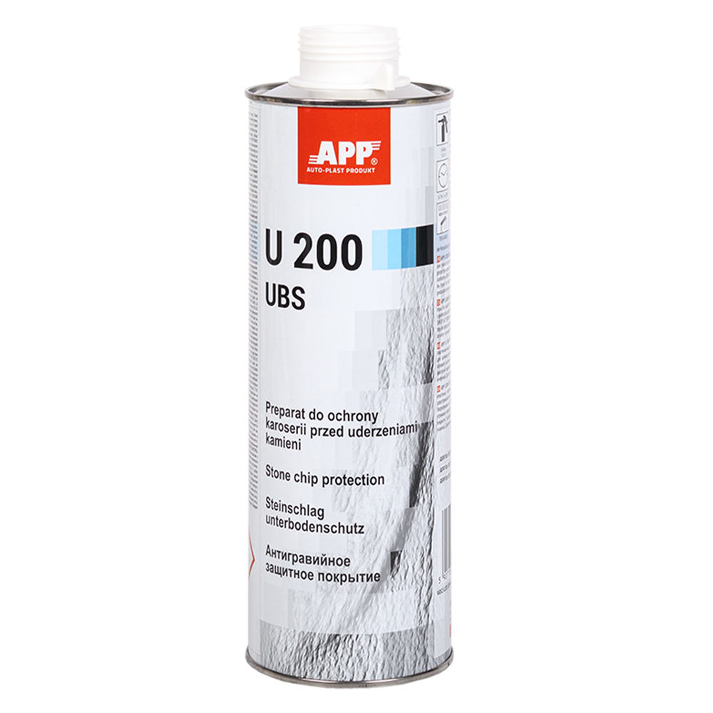 Protection anti-gravillon APP U200 UBS - Pulverisable, recouvrable, finition lisse, 1 L