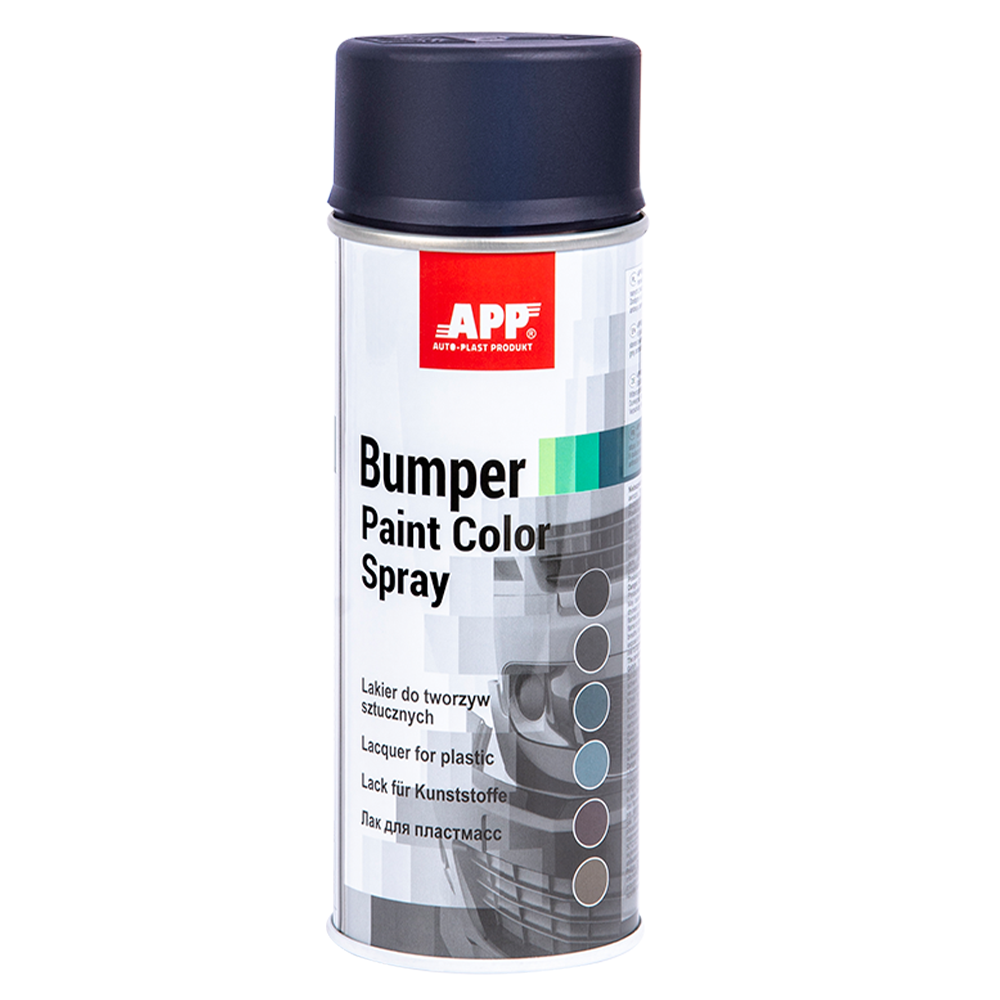 Bombe peinture plastique pour pare-chocs APP Bumper Paint Color Spray - 400 ml