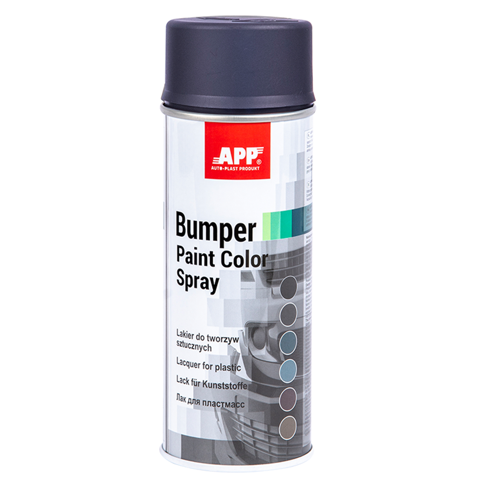 Bombe peinture plastique pour pare-chocs APP Bumper Paint Color Spray - 400 ml