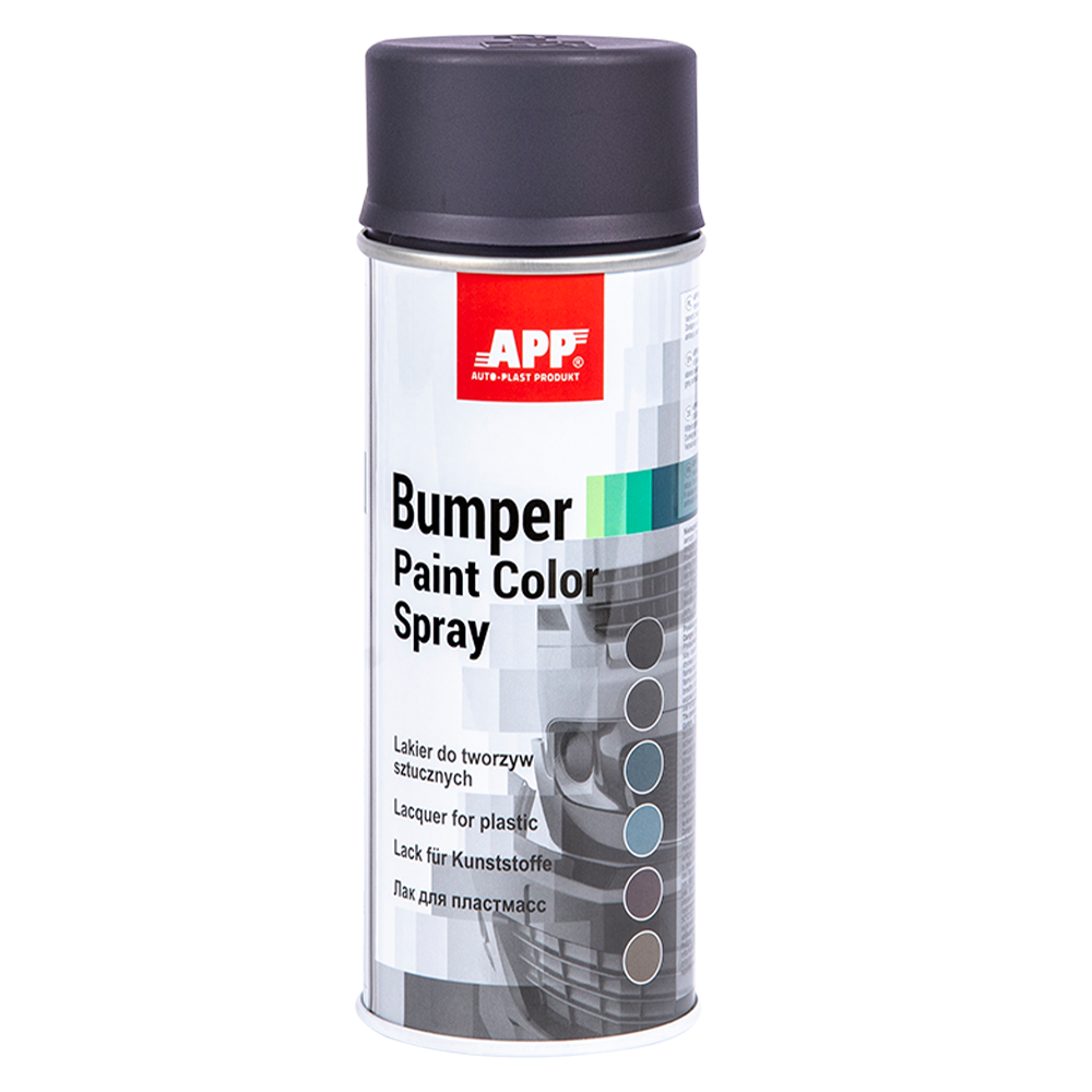 Bombe peinture plastique pour pare-chocs APP Bumper Paint Color Spray - 400 ml