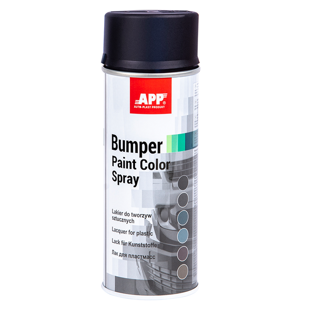 Bombe peinture plastique pour pare-chocs APP Bumper Paint Color Spray - 400 ml