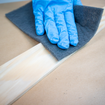 Rouleau de non-tissé abrasif APP WSR 222 - Anti-encrassement, pour zones difficiles d’accès, 100 mm x 10 m