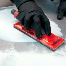 Mastic de finition carrosserie APP Poly Plast Finisher - Fini très lisse, universel
