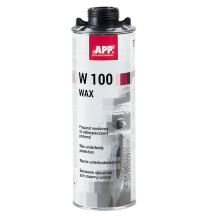 Preparat woskowy do zabezpieczania podwozia APP W100 WAX | 1,0 L | antracyt