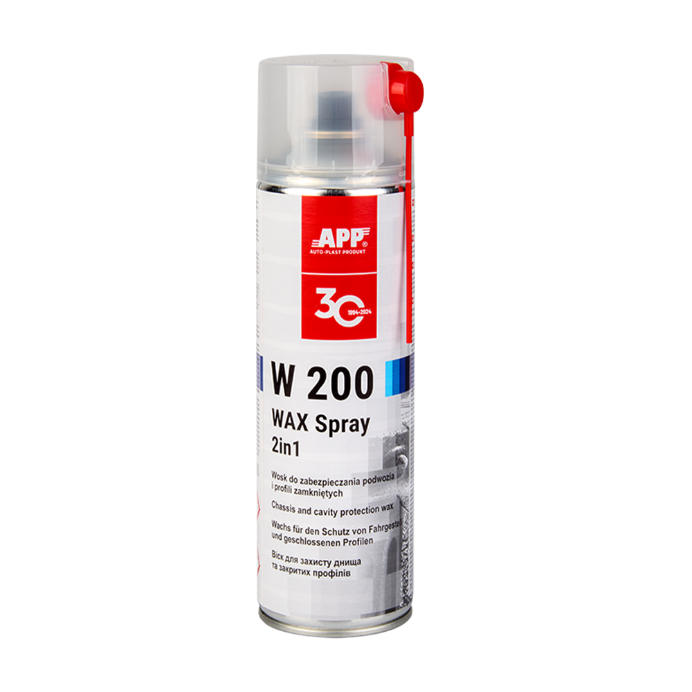 Cire pour soubassements et corps creux APP W200 WAX - Hydrofuge, antirouille