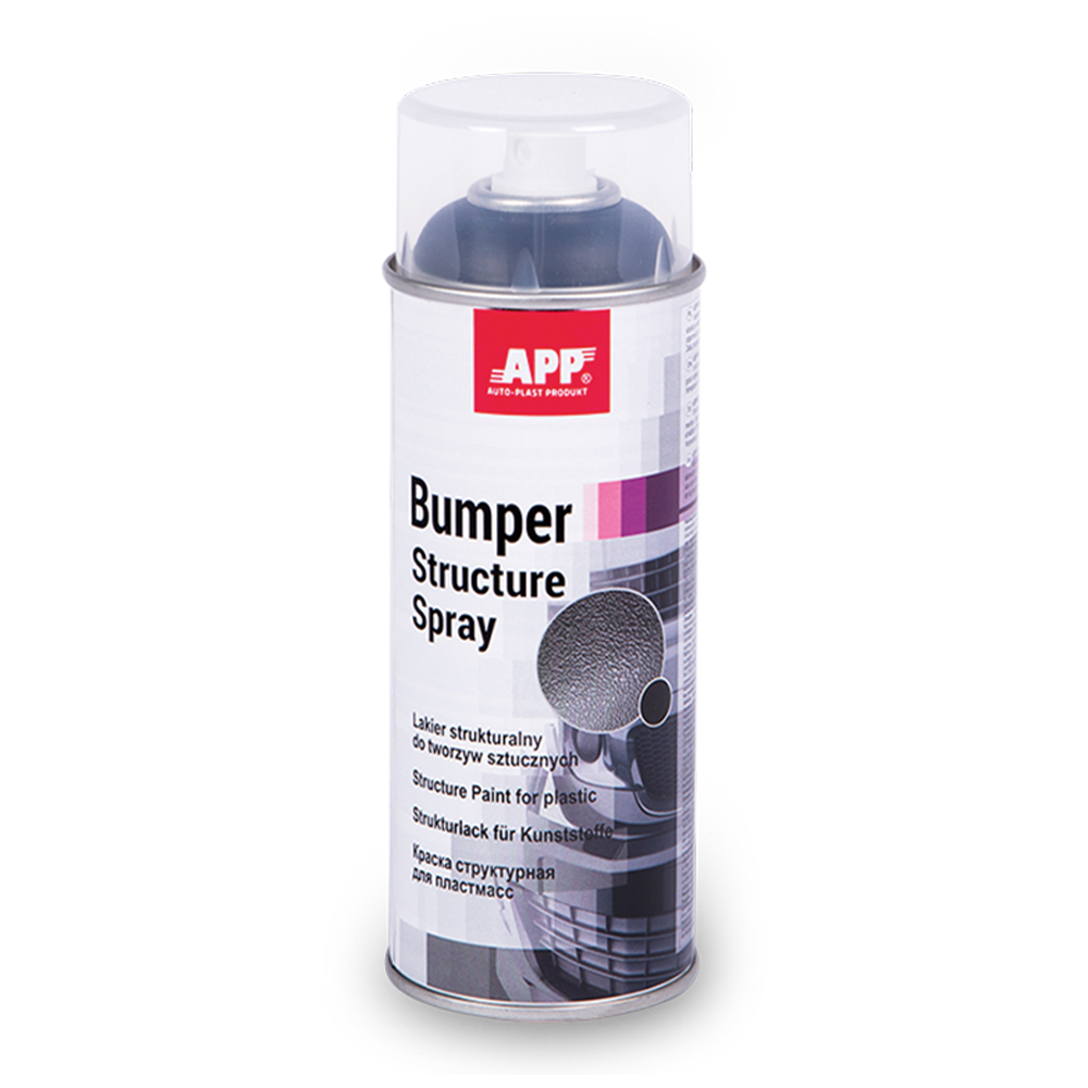 APP Bumper Paint Structure Spray - Lakier strukturalny | czarny | 400ml