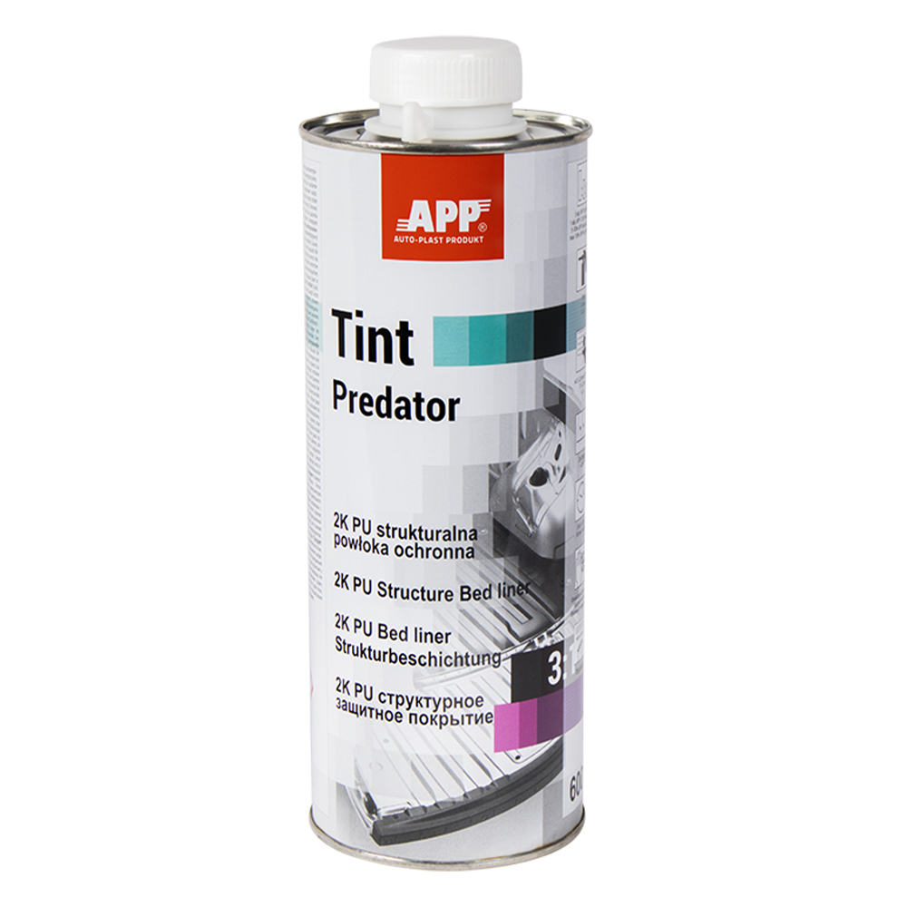 Strukturalna powłoka ochronna do dobarwienia APP Tint Predator 3:1 | 600 ml | transparentny