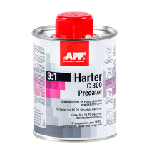 Revêtement de protection texturé 2K noir APP C300 Predator 3:1 et Harter - Anti-rayures, anticorrosion, 800 ml
