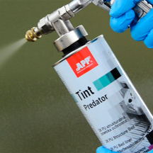Revêtement de protection texturé 2K à teinter APP Tint Predator 3:1 et Harter - Teintable, haute résistance mécanique, 800 ml