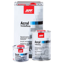 APP Acryl Verdunnung - Rozcieńczalnik do wyrobów akrylowych i lakierów bazowych wolny 5 0L(1)