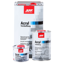 APP Acryl Verdunnung - Rozcieńczalnik do wyrobów akrylowych i lakierów bazowych wolny 5 0L(1)