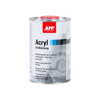 APP Acryl Verdunnung - Rozcieńczalnik do wyrobów akrylowych i lakierów bazowych Wolny 1 0 L