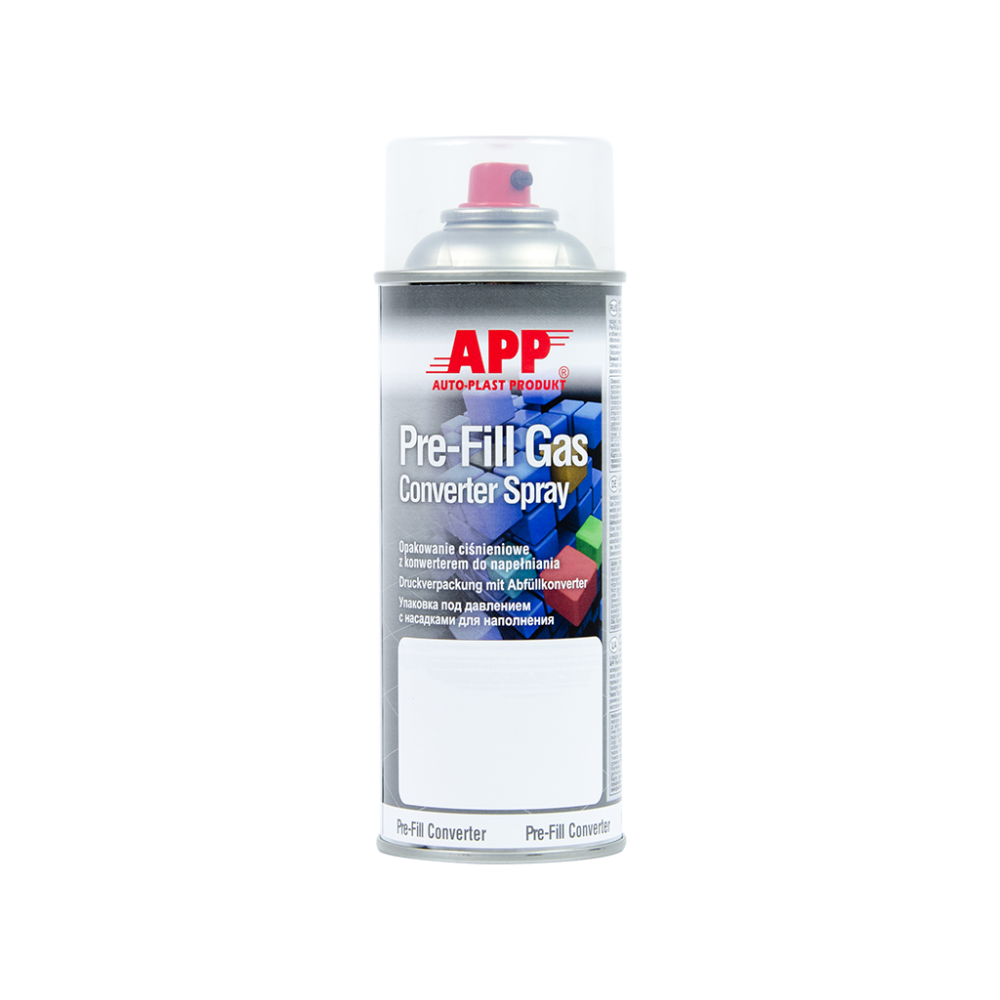 APP Pre Fill Gas Converter - Opakowanie ciśnieniowe do napełniania z konwerterem 300ml(1)