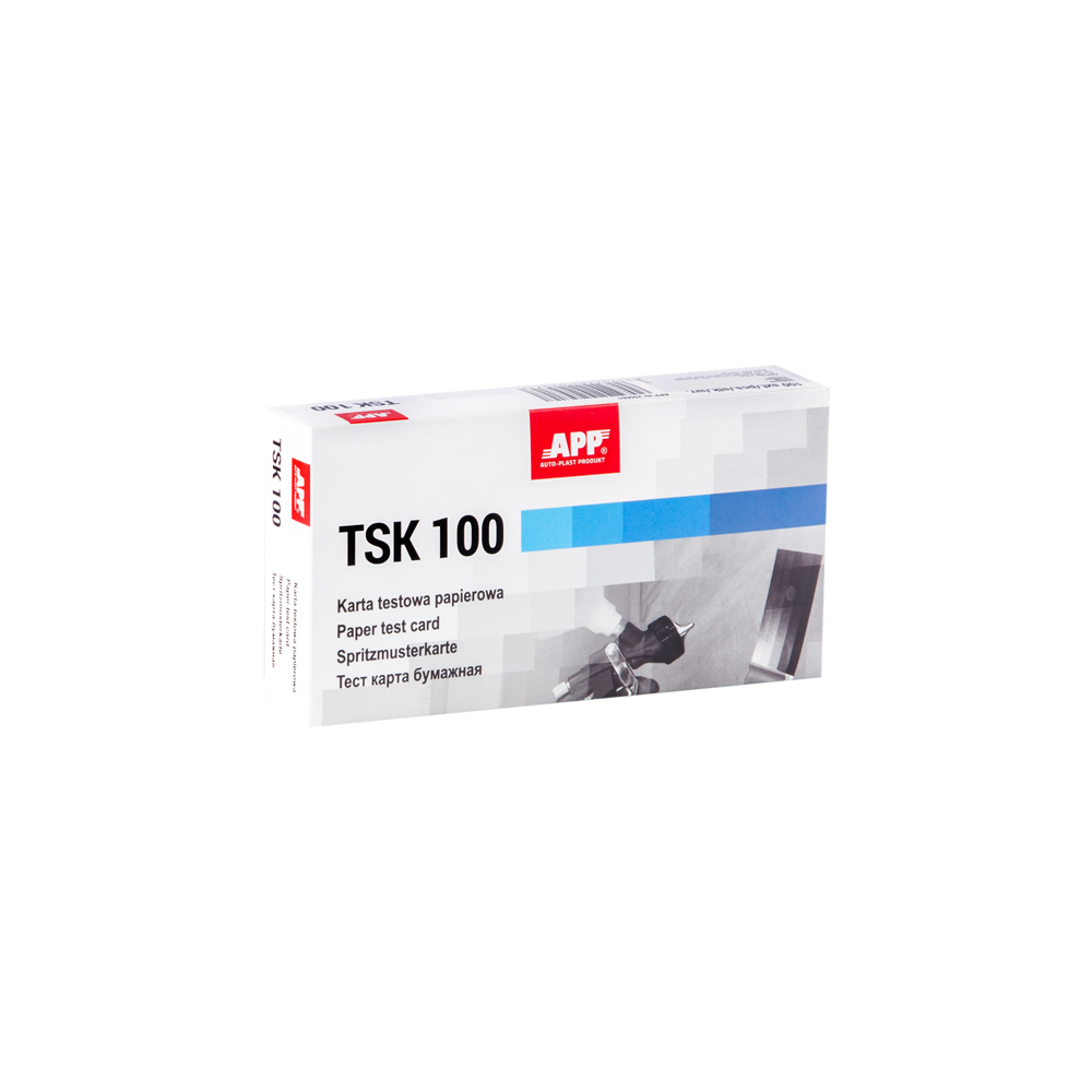 APP TSK 100 - Karta testowa papierowa op (100szt) (1)