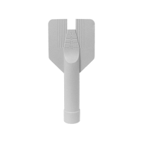 APP MTL 1 - Dysza z prowadnicą do kartuszy 290 ml i 310 ml do kartusza zamkniętego szary (1)