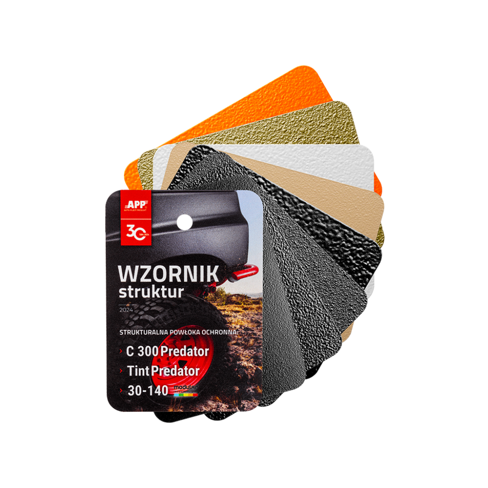APP C300 / Tint Predator WSM Wzornik struktur. (1)