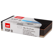 APP KSP - Klocek szlifierski piankowy Typ B 140 x 75 x 27 mm