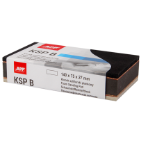 APP KSP - Klocek szlifierski piankowy Typ B 140 x 75 x 27 mm