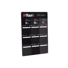 NTools HMF 7 TAB - Tablica do zestawu krążków ściernych w języku polskim HMF 7 System 550 x 870 x 18mm (1)