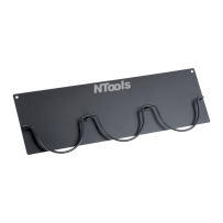 NTools U3 - Uchwyt do mocowania 3 szlifierek fi 150mm czarny 570mm x 176mm x 29mm (1)