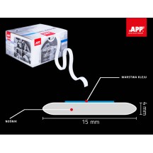 APP No Edge Tape - Samoprzylepna taśma piankowa biały 15mm x 25m (4)