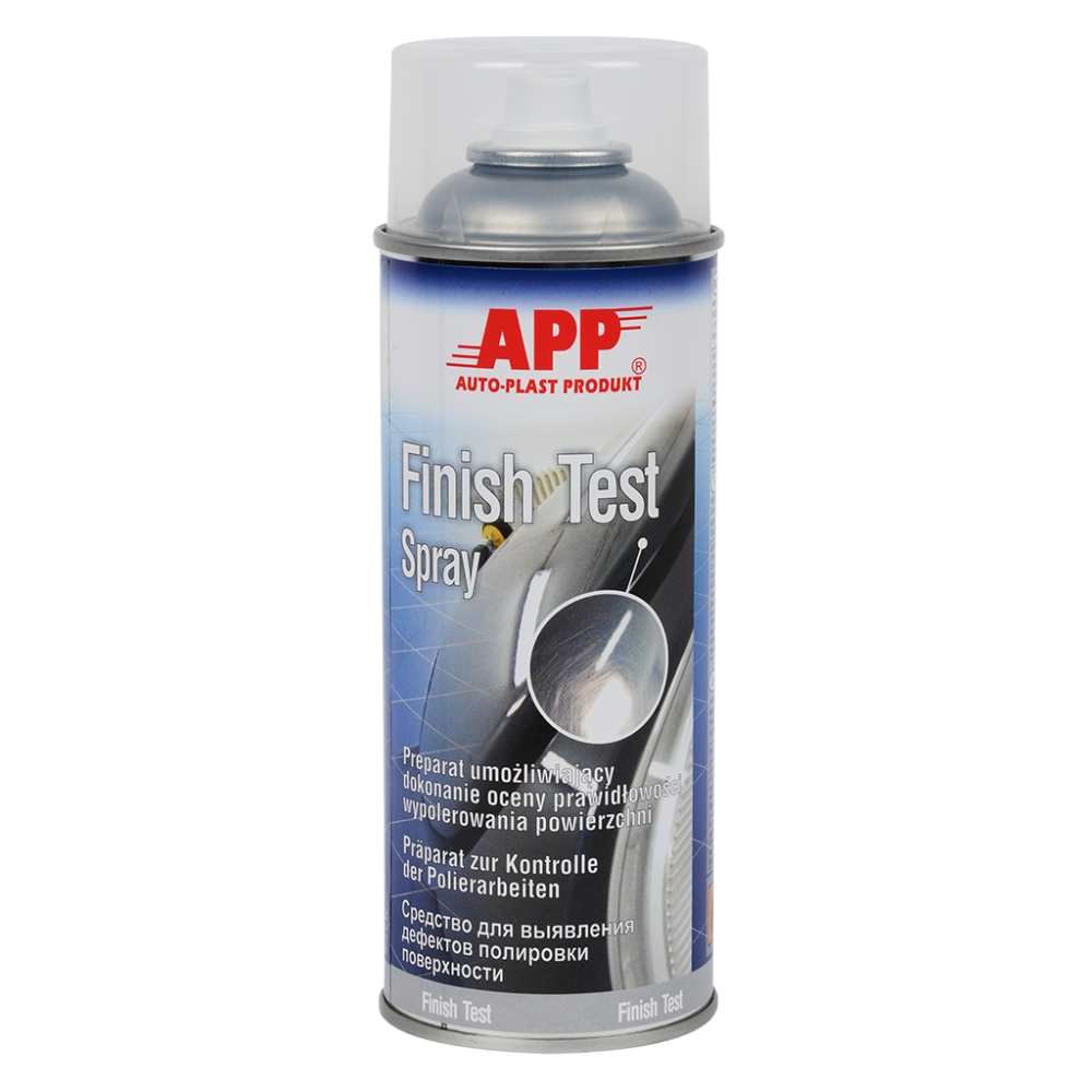 APP Finish Test Spray - Preparat umożliwiający dokonanie oceny prawidłowości wypolerowania powierzchni pianka 400ml(1)